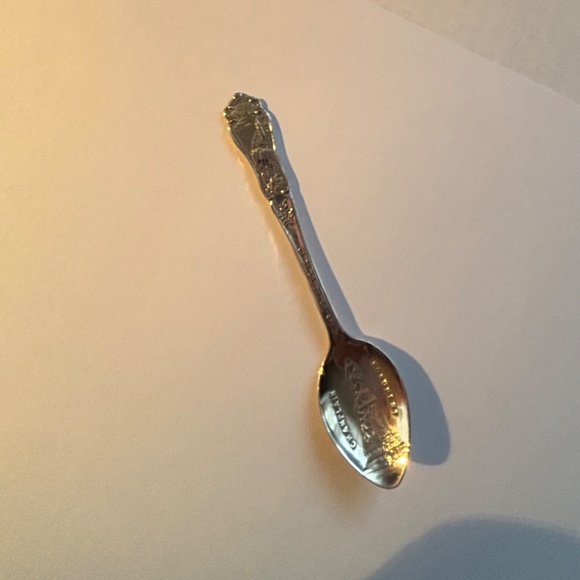 Sterling Champlain Monument Quebec Souvenir Spoon - Picture 6 of 6